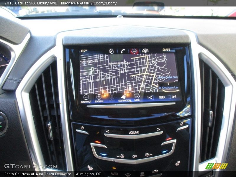 Black Ice Metallic / Ebony/Ebony 2013 Cadillac SRX Luxury AWD