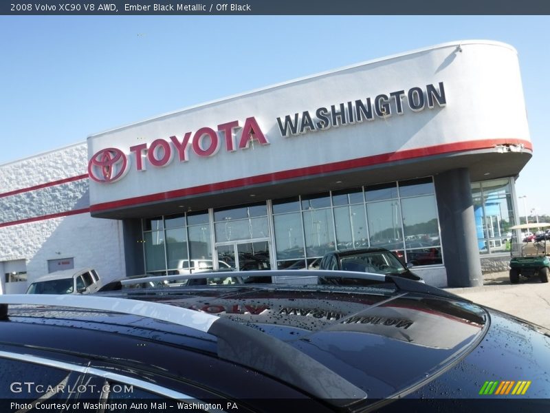 Ember Black Metallic / Off Black 2008 Volvo XC90 V8 AWD