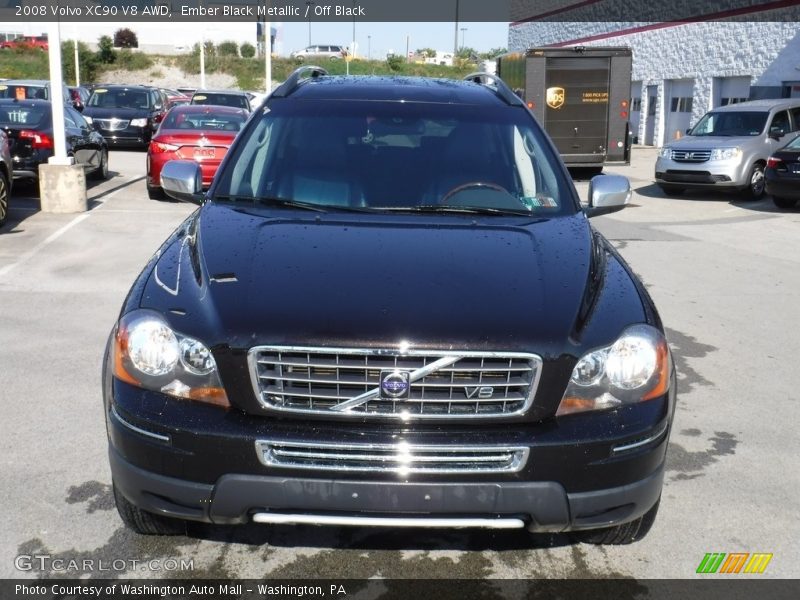 Ember Black Metallic / Off Black 2008 Volvo XC90 V8 AWD