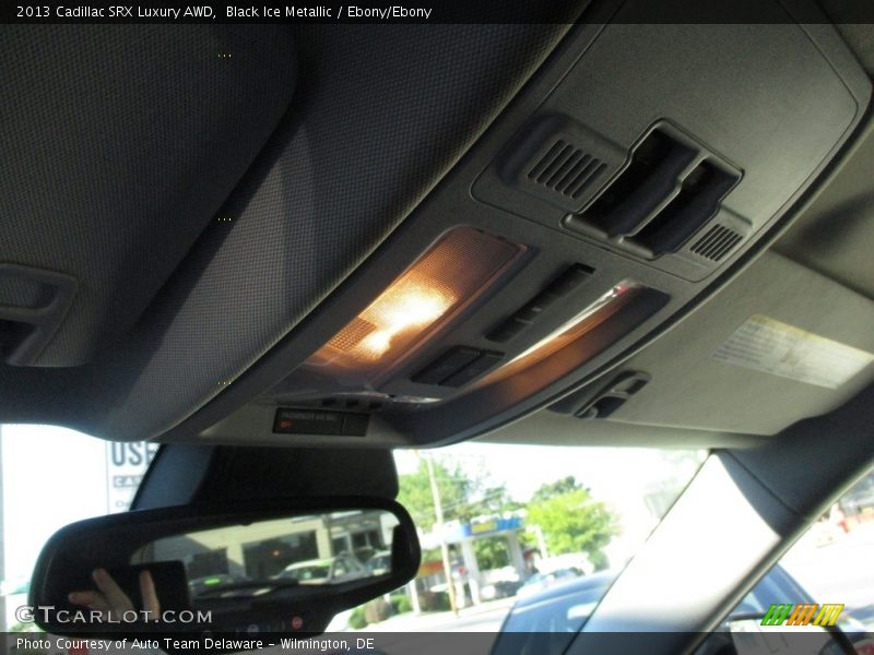 Black Ice Metallic / Ebony/Ebony 2013 Cadillac SRX Luxury AWD