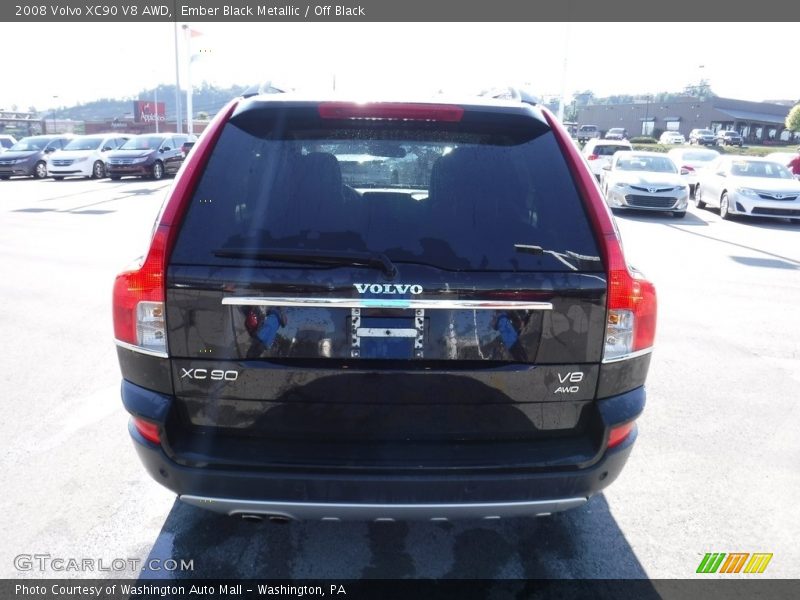 Ember Black Metallic / Off Black 2008 Volvo XC90 V8 AWD