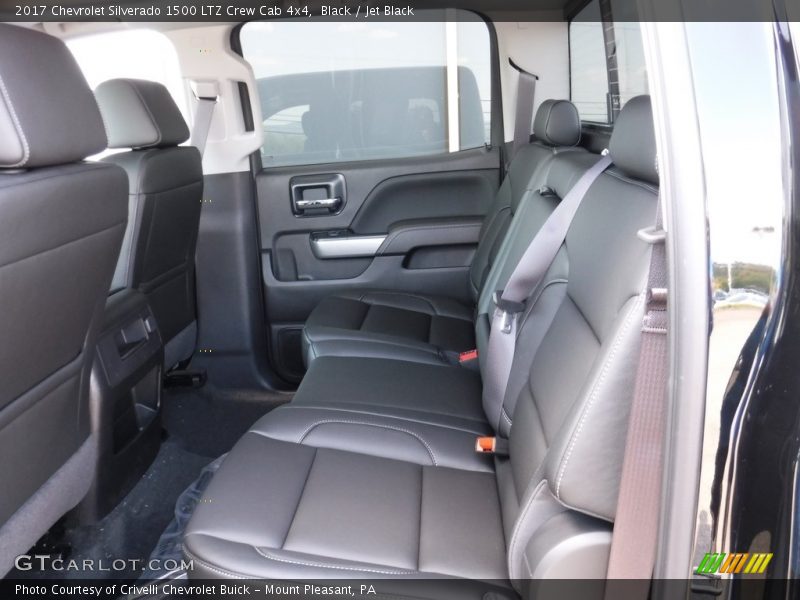 Rear Seat of 2017 Silverado 1500 LTZ Crew Cab 4x4