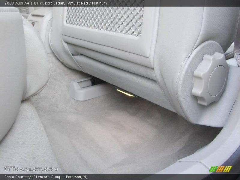 Amulet Red / Platinum 2003 Audi A4 1.8T quattro Sedan