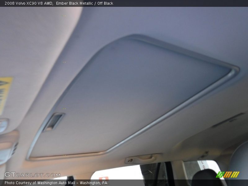 Ember Black Metallic / Off Black 2008 Volvo XC90 V8 AWD