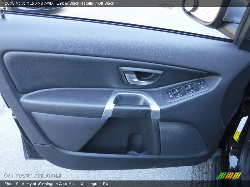 Ember Black Metallic / Off Black 2008 Volvo XC90 V8 AWD