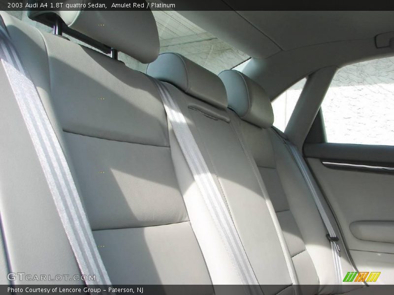 Amulet Red / Platinum 2003 Audi A4 1.8T quattro Sedan