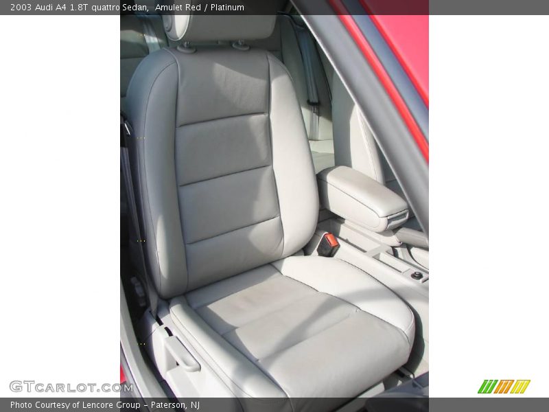 Amulet Red / Platinum 2003 Audi A4 1.8T quattro Sedan