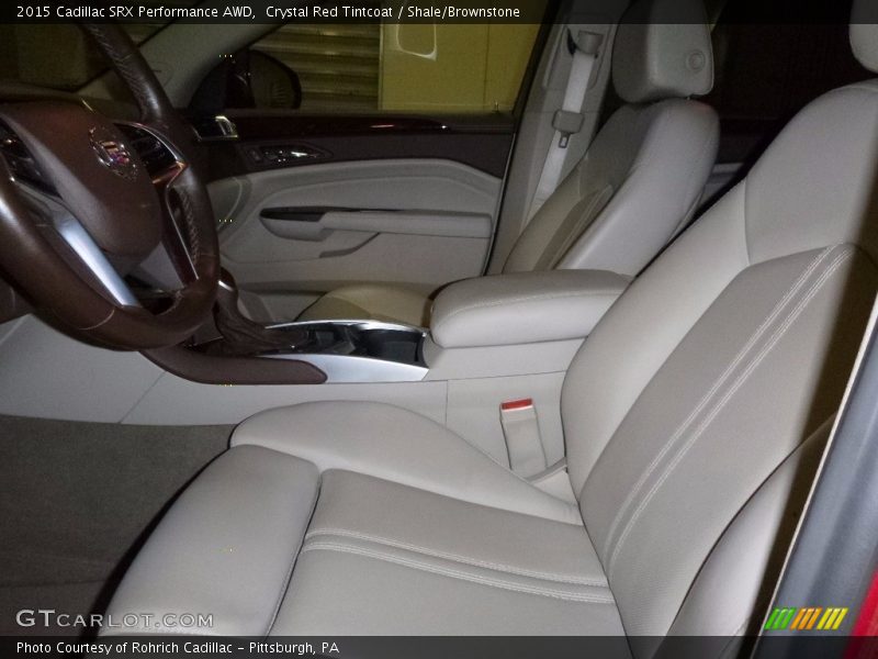 Crystal Red Tintcoat / Shale/Brownstone 2015 Cadillac SRX Performance AWD