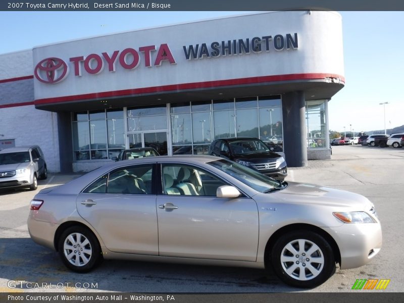 Desert Sand Mica / Bisque 2007 Toyota Camry Hybrid