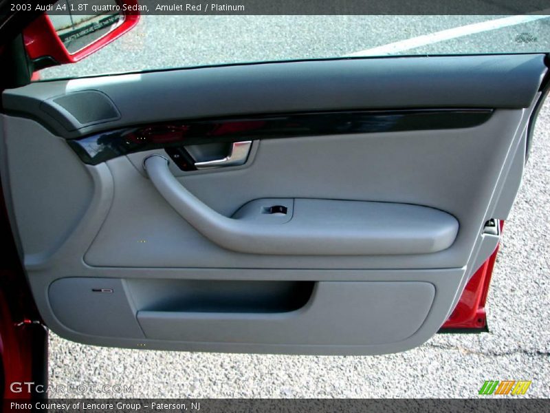 Amulet Red / Platinum 2003 Audi A4 1.8T quattro Sedan