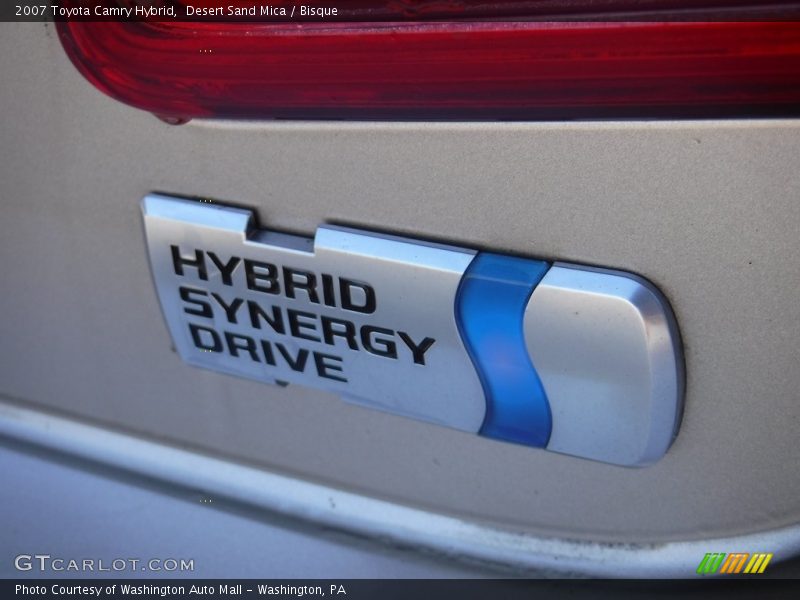 Desert Sand Mica / Bisque 2007 Toyota Camry Hybrid