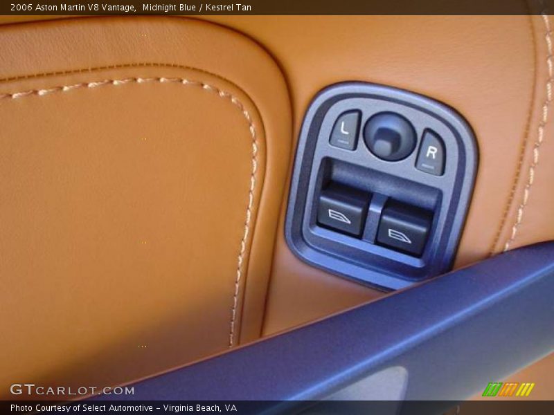 Midnight Blue / Kestrel Tan 2006 Aston Martin V8 Vantage