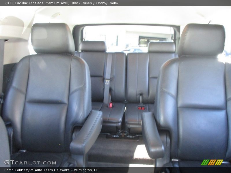 Black Raven / Ebony/Ebony 2012 Cadillac Escalade Premium AWD