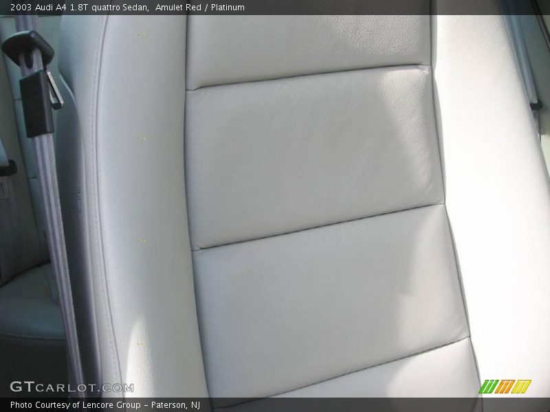Amulet Red / Platinum 2003 Audi A4 1.8T quattro Sedan