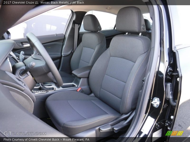 Mosaic Black Metallic / Jet Black 2017 Chevrolet Cruze LS
