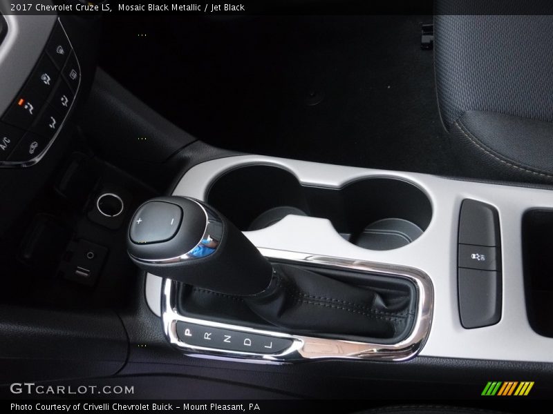 Mosaic Black Metallic / Jet Black 2017 Chevrolet Cruze LS