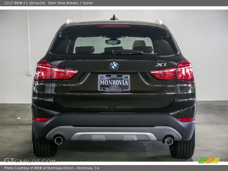 Dark Olive Metallic / Oyster 2017 BMW X1 sDrive28i