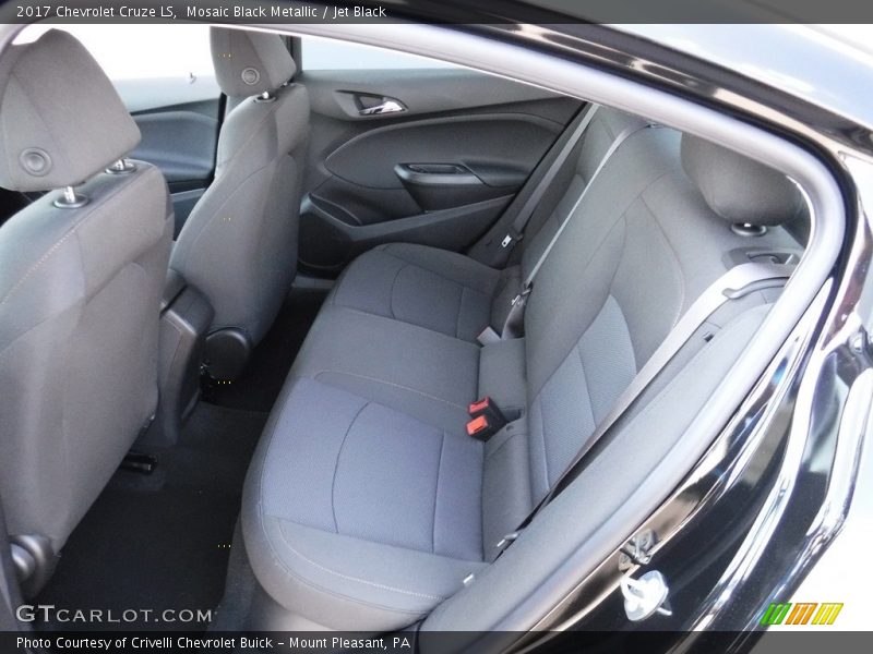 Mosaic Black Metallic / Jet Black 2017 Chevrolet Cruze LS