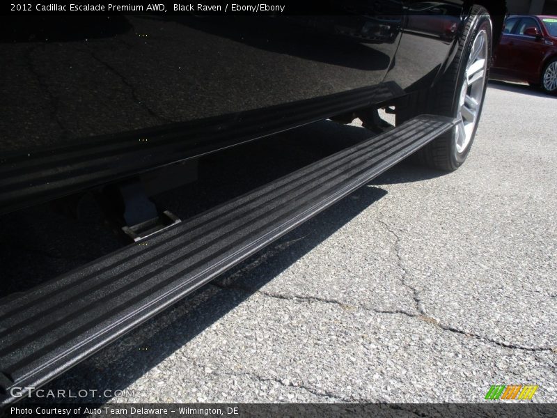 Black Raven / Ebony/Ebony 2012 Cadillac Escalade Premium AWD