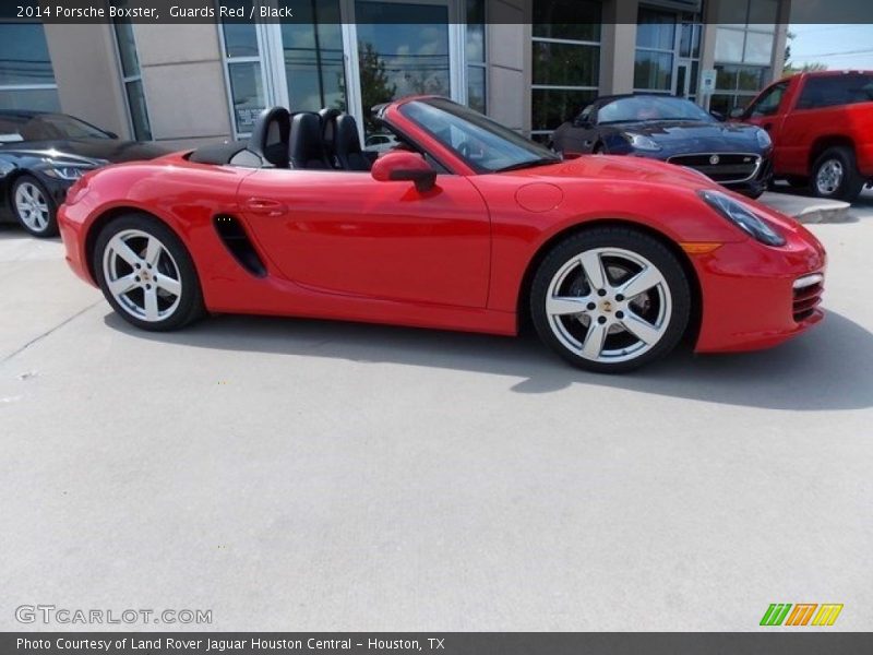 Guards Red / Black 2014 Porsche Boxster