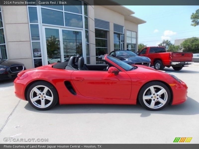 Guards Red / Black 2014 Porsche Boxster