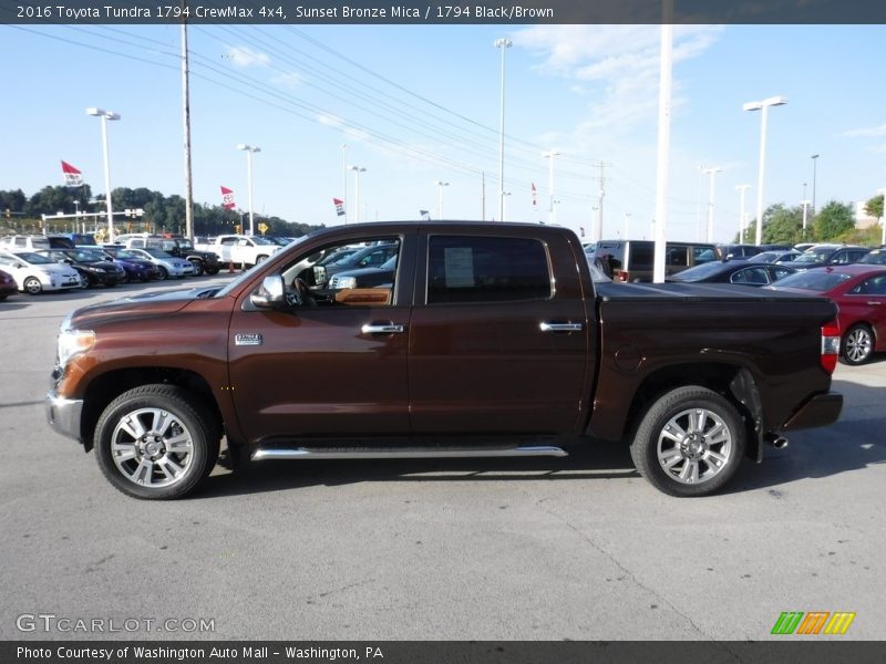  2016 Tundra 1794 CrewMax 4x4 Sunset Bronze Mica