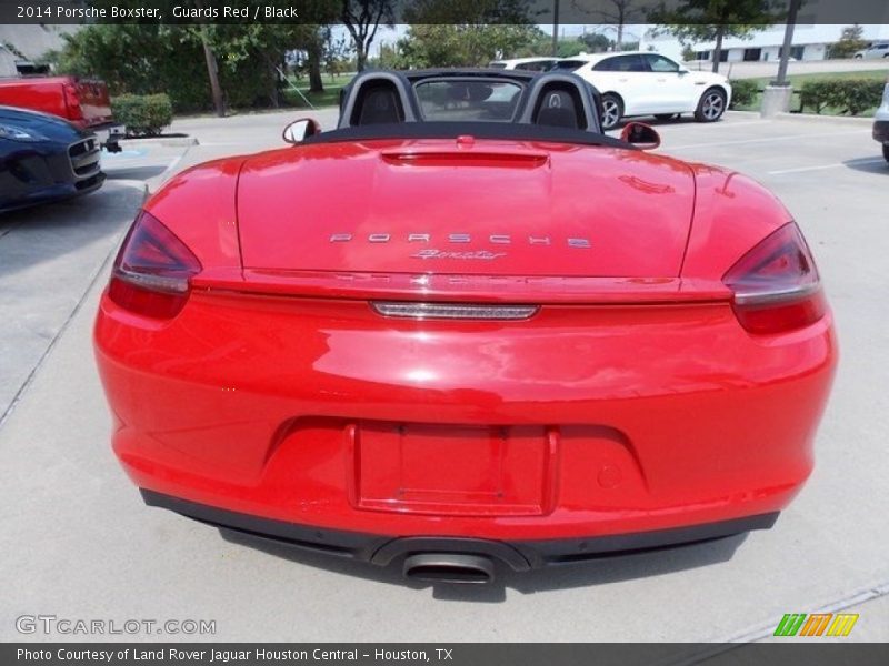 Guards Red / Black 2014 Porsche Boxster