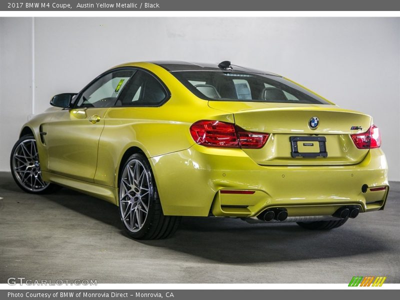  2017 M4 Coupe Austin Yellow Metallic