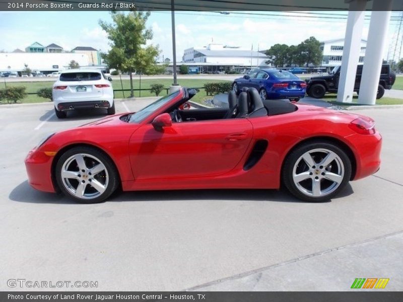 Guards Red / Black 2014 Porsche Boxster