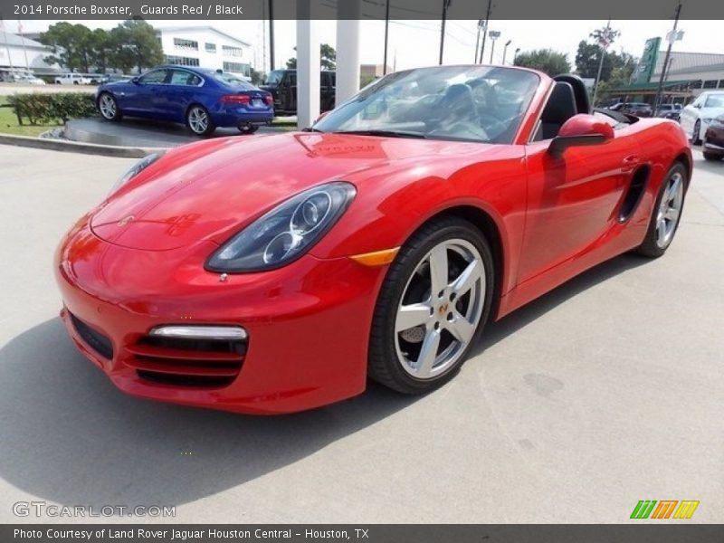 Guards Red / Black 2014 Porsche Boxster