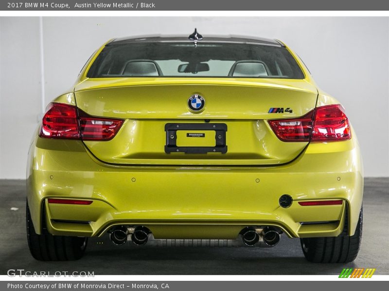 Exhaust of 2017 M4 Coupe