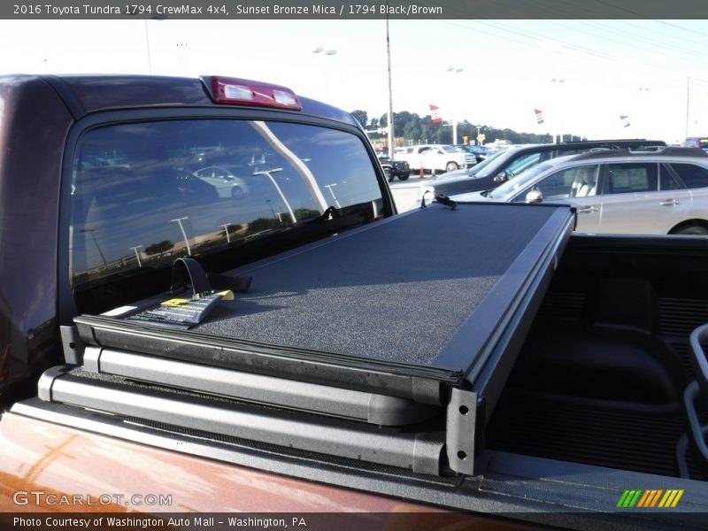 Sunset Bronze Mica / 1794 Black/Brown 2016 Toyota Tundra 1794 CrewMax 4x4