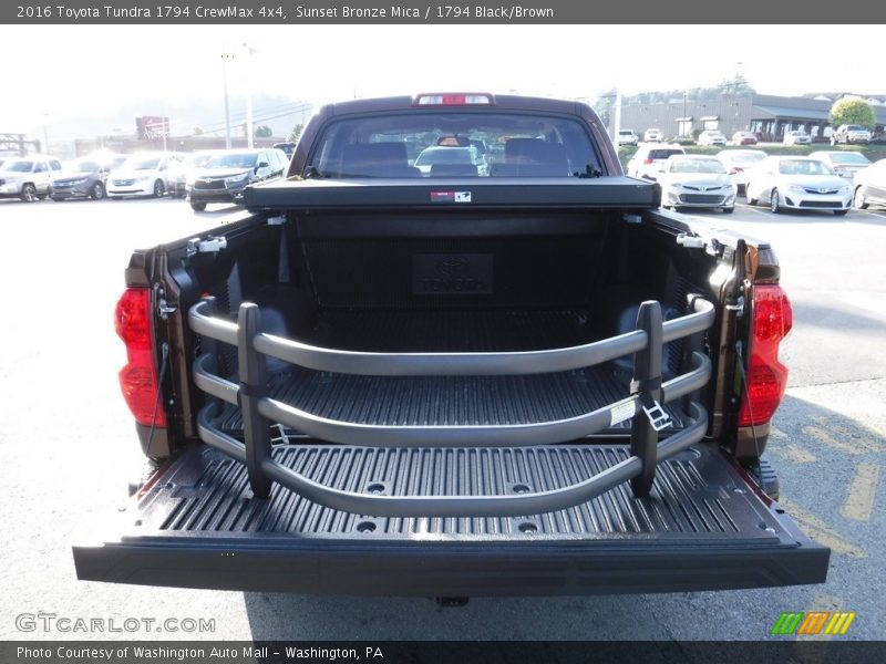 Sunset Bronze Mica / 1794 Black/Brown 2016 Toyota Tundra 1794 CrewMax 4x4