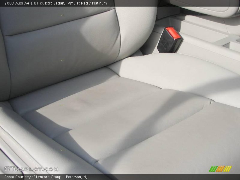 Amulet Red / Platinum 2003 Audi A4 1.8T quattro Sedan