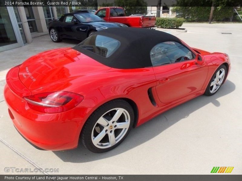 Guards Red / Black 2014 Porsche Boxster