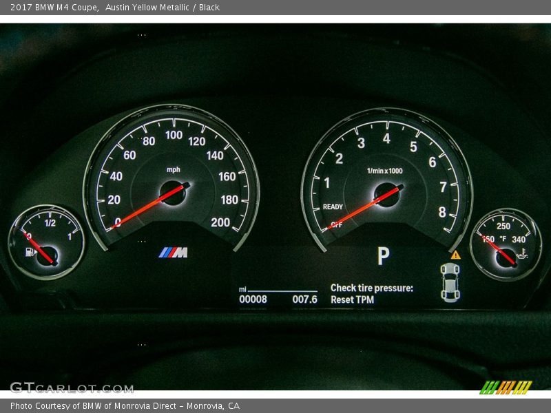  2017 M4 Coupe Coupe Gauges