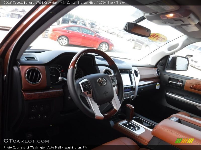  2016 Tundra 1794 CrewMax 4x4 1794 Black/Brown Interior