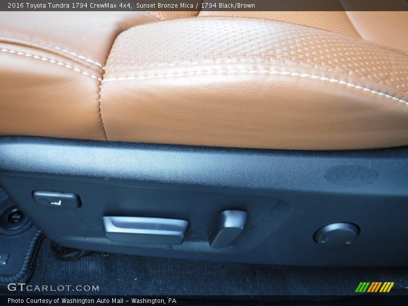 Sunset Bronze Mica / 1794 Black/Brown 2016 Toyota Tundra 1794 CrewMax 4x4