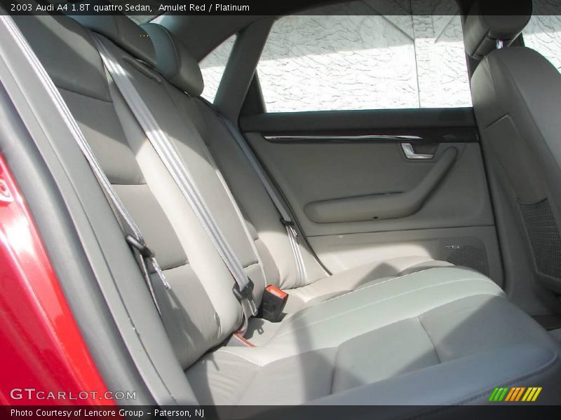 Amulet Red / Platinum 2003 Audi A4 1.8T quattro Sedan
