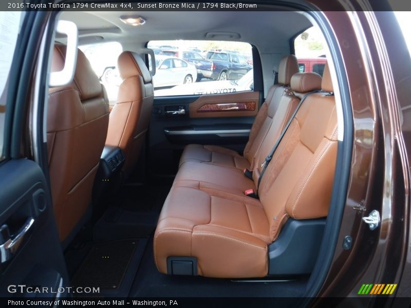 Rear Seat of 2016 Tundra 1794 CrewMax 4x4