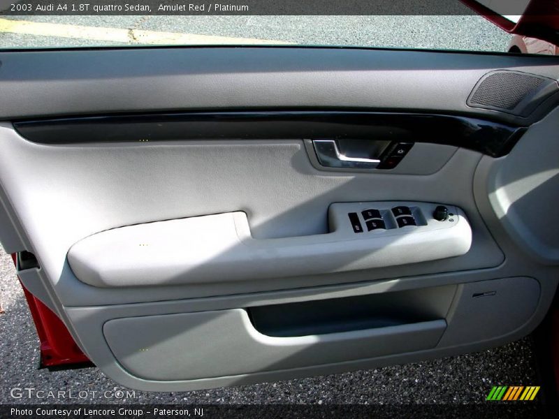 Amulet Red / Platinum 2003 Audi A4 1.8T quattro Sedan