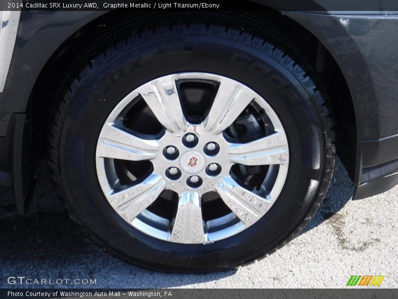 Graphite Metallic / Light Titanium/Ebony 2014 Cadillac SRX Luxury AWD