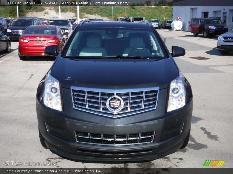 Graphite Metallic / Light Titanium/Ebony 2014 Cadillac SRX Luxury AWD