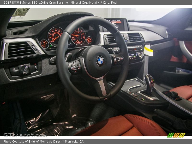  2017 3 Series 330i xDrive Gran Turismo Coral Red Interior