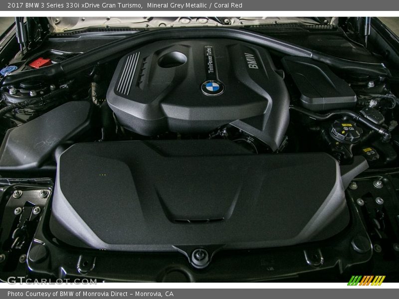  2017 3 Series 330i xDrive Gran Turismo Engine - 2.0 Liter DI TwinPower Turbocharged DOHC 16-Valve VVT 4 Cylinder