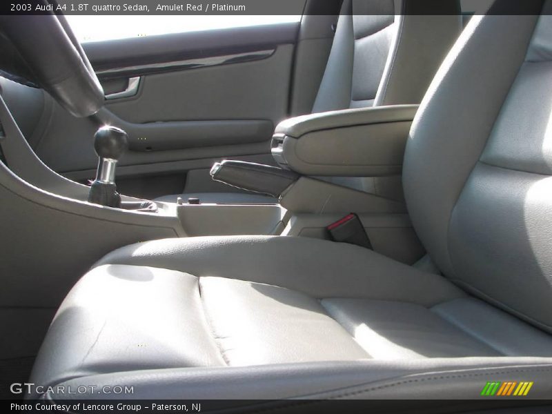 Amulet Red / Platinum 2003 Audi A4 1.8T quattro Sedan