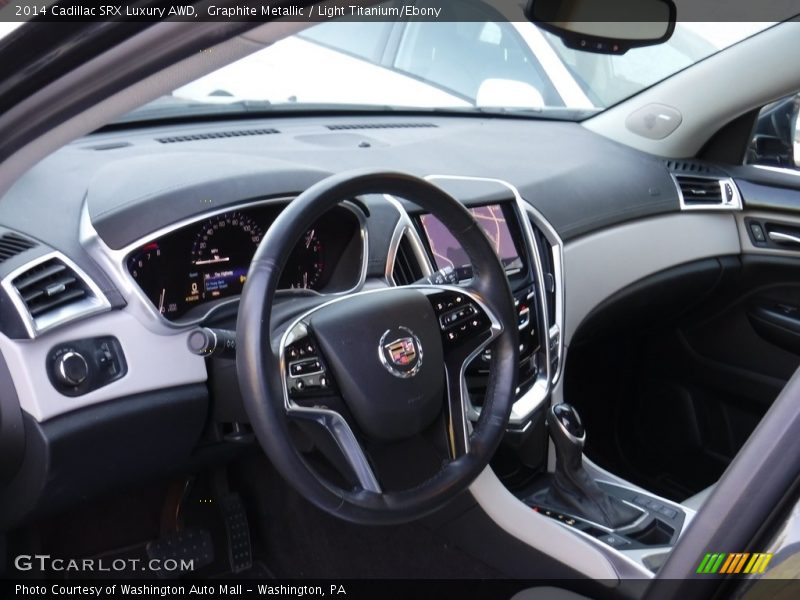Graphite Metallic / Light Titanium/Ebony 2014 Cadillac SRX Luxury AWD