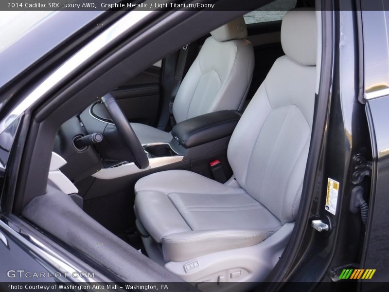 Graphite Metallic / Light Titanium/Ebony 2014 Cadillac SRX Luxury AWD