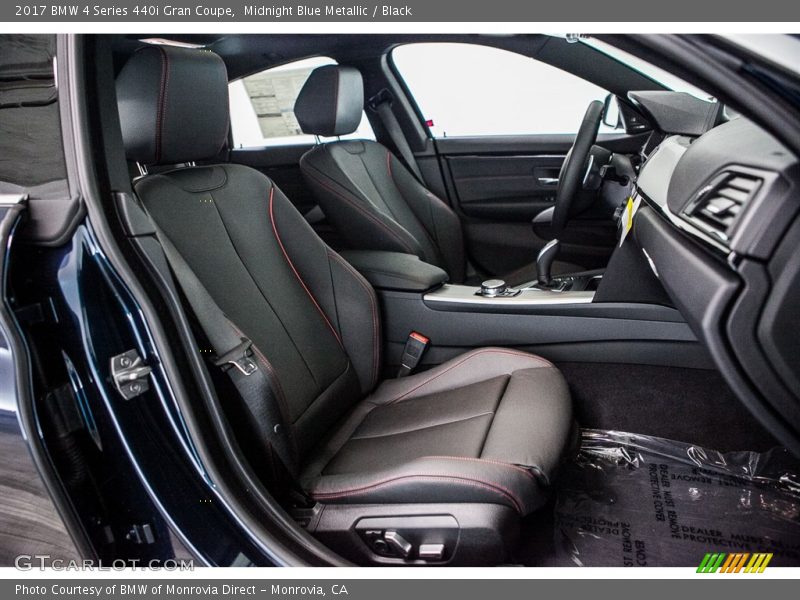 Midnight Blue Metallic / Black 2017 BMW 4 Series 440i Gran Coupe