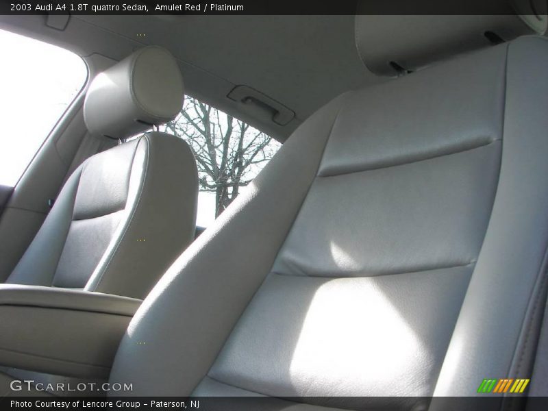 Amulet Red / Platinum 2003 Audi A4 1.8T quattro Sedan